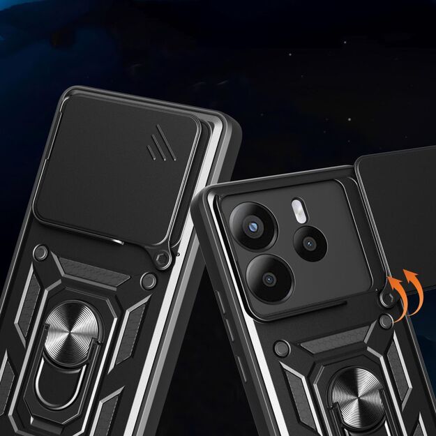 Tech-Protect CamShield Pro Case for Xiaomi Redmi Note 14 5G - Matte Black 2