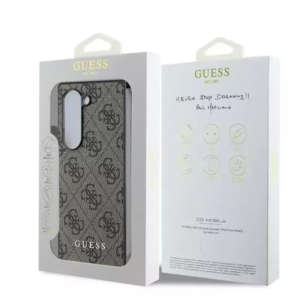 Guess 4G Case for Samsung Galaxy Z Fold 6 - Brown 5