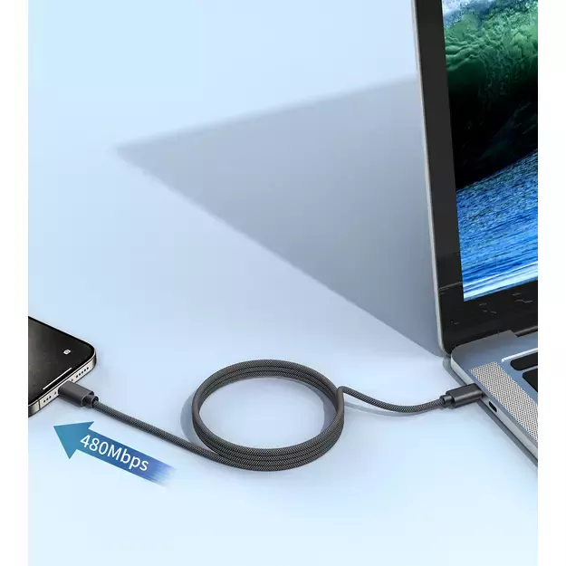 Choetech XCC-1054 240W Cable with Power Delivery 3.1 USB-C Magnetic 1.2m - Black 13