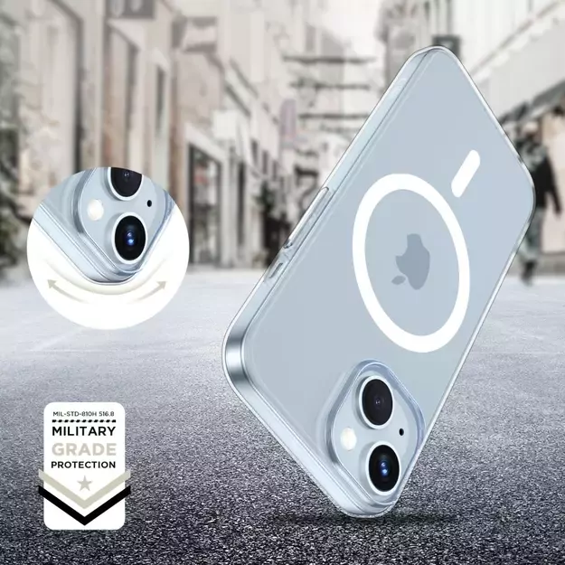 Tech-Protect FlexAir MagSafe iPhone 15 Case - Clear 5
