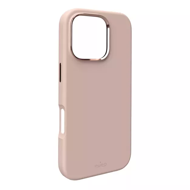 Puro Icon Mag Pro MagSafe Silicone Case for iPhone 16 Pro - Beige