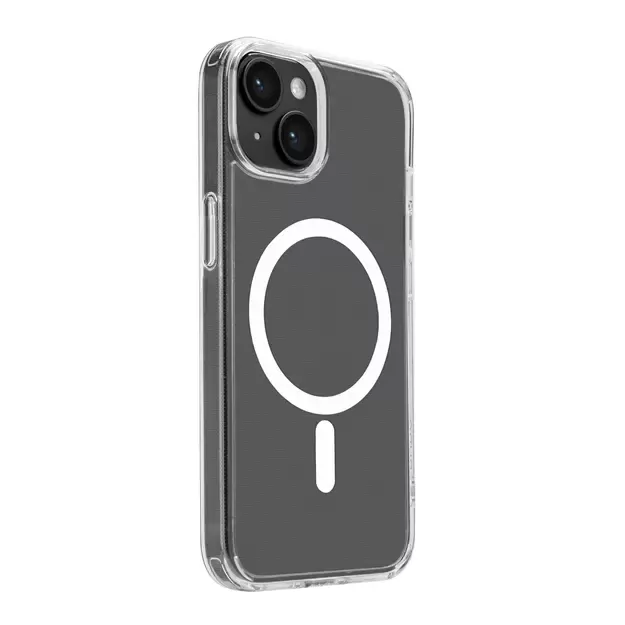 Puro Lite Mag Case with MagSafe for iPhone 15 - Clear 2