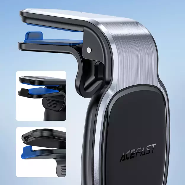 Acefast D16 Magnetic Car Air Vent Mount - No MagSafe Required - Gray 17