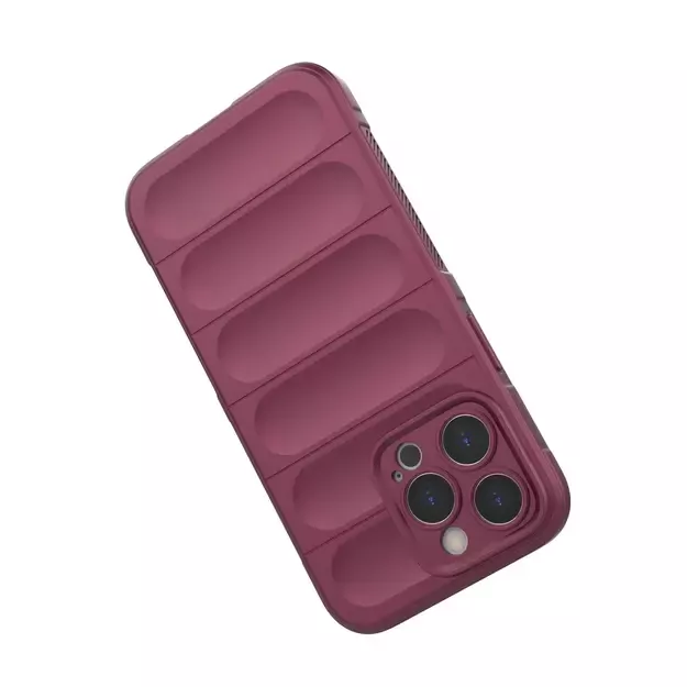 Magic Shield Case for iPhone 13 Pro Max flexible armored burgundy cover 6
