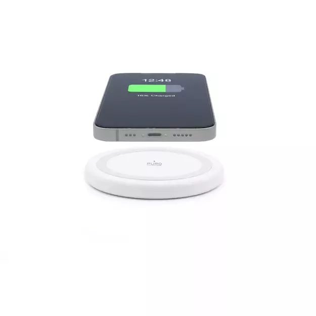 Puro Wireless Charger for Android, iPhone - White