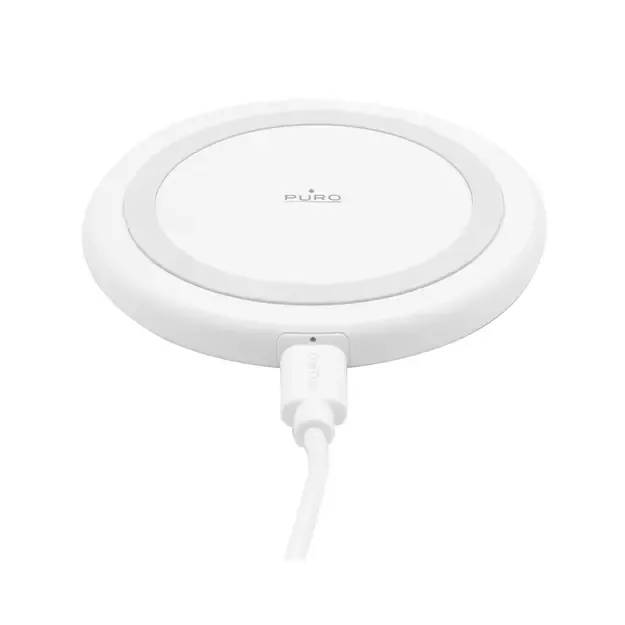 Puro Wireless Charger for Android, iPhone - White 4