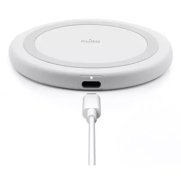 Puro Wireless Charger for Android, iPhone - White 1