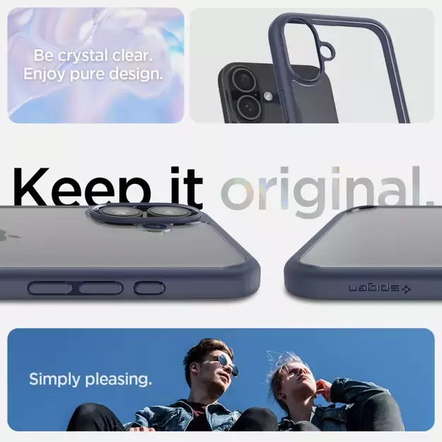 Spigen Ultra Hybrid MagSafe for iPhone 16 - Blue 5