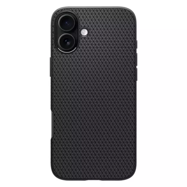 Spigen Liquid Air iPhone 16 Case - Black 1