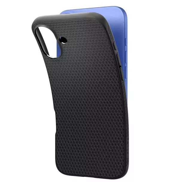 Spigen Liquid Air iPhone 16 Case - Black 5
