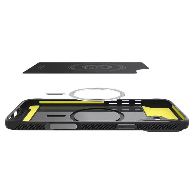 Spigen Rugged Armor MagSafe Case for iPhone 16 Plus - Black 6