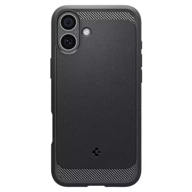 Spigen Rugged Armor MagSafe Case for iPhone 16 Plus - Black 1