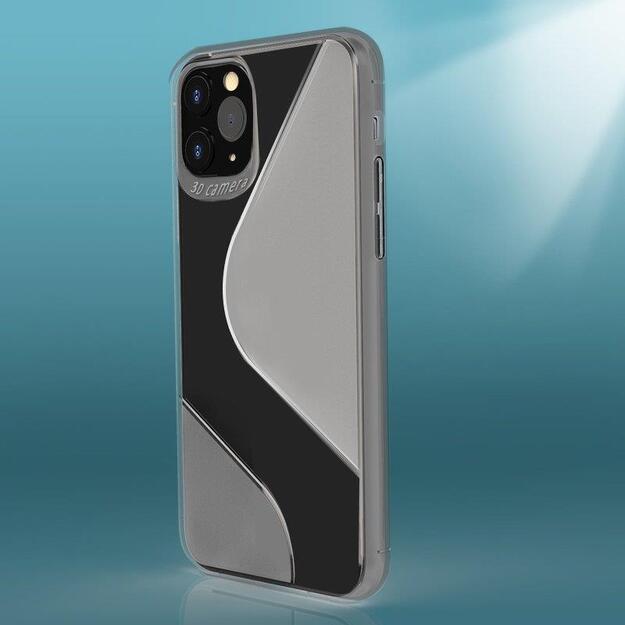 S-Case Flexible Cover TPU Case for Huawei P40 Lite E black 9