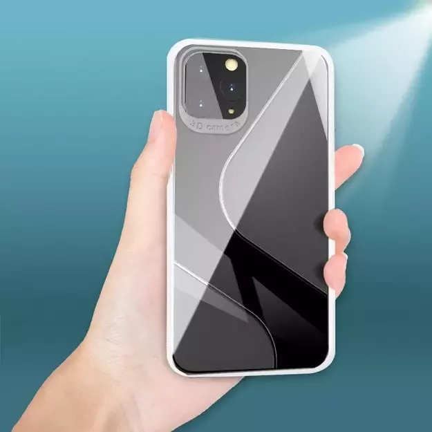 S-Case Flexible Cover TPU Case for Huawei P40 Lite E black 27