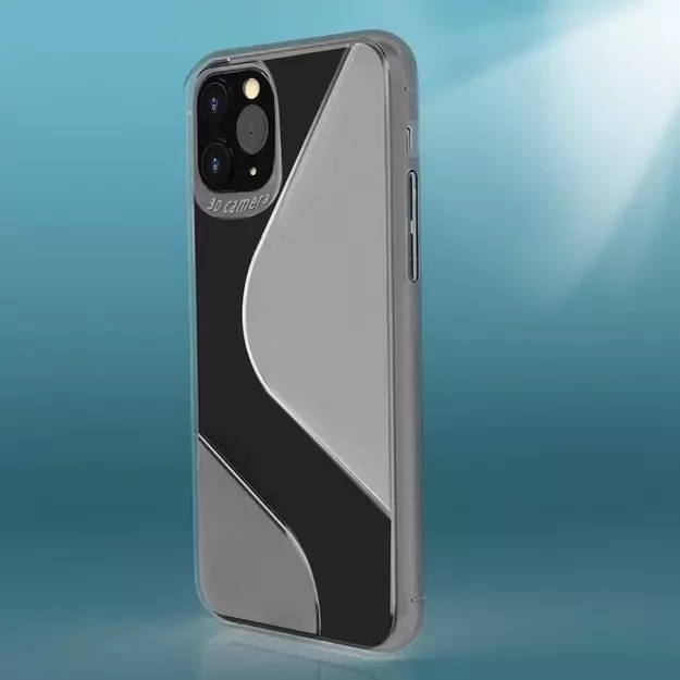 S-Case Flexible Cover TPU Case for Huawei P40 Lite E black 23