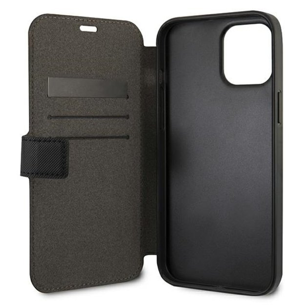 US Polo USFLBKP12LPUGFLBK iPhone 12 Pro Max 6,7  czarny/black book Polo Embroidery Collection 3