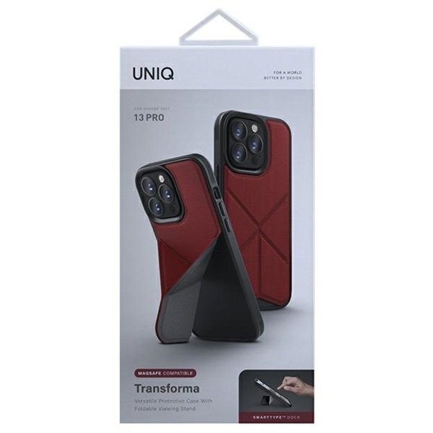 Uniq Transforma MagSafe case for iPhone 13 Pro / iPhone 13 - red 2