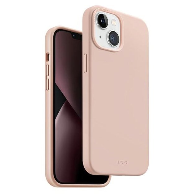 Uniq Lino case for iPhone 14 - pink