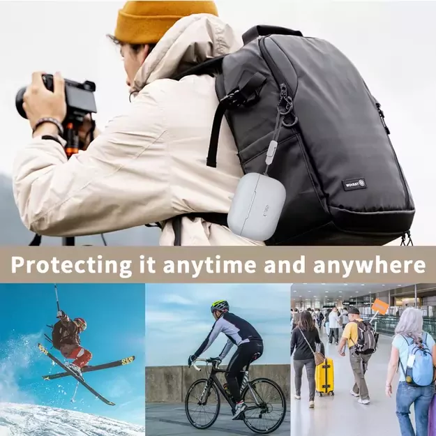 Tech-Protect Silicone Case for Apple AirPods Pro 1 / 2 - Pink 12