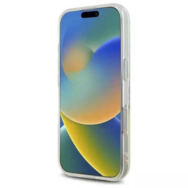 Guess IML Heart Case for iPhone 16 Pro - Transparent 12