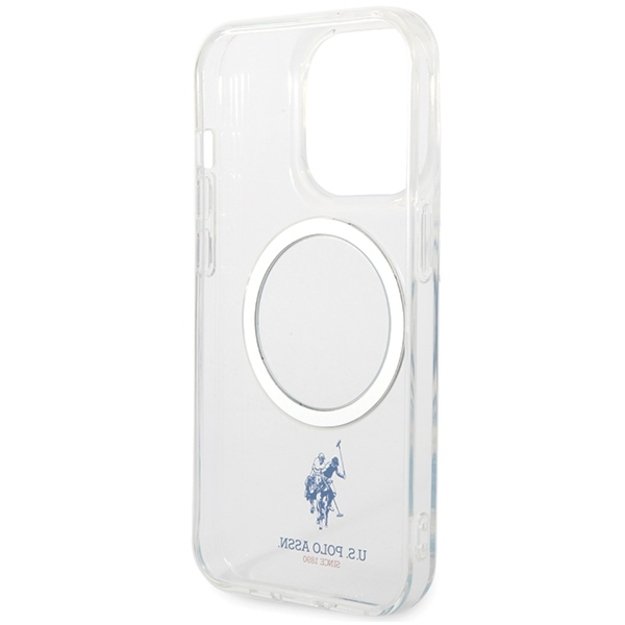 US Polo USHMP15LUCIT iPhone 15 Pro 6.1  transparent MagSafe Collection 6