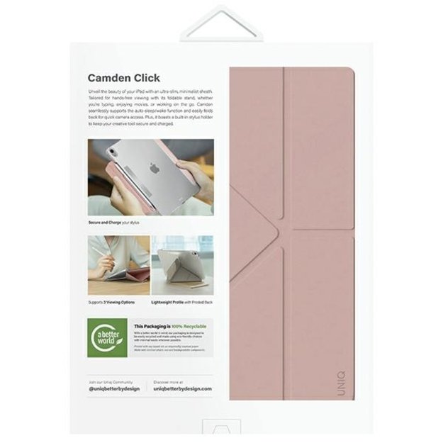 Uniq Camden Click case for iPad Air 13&quot  2024 - pink 10