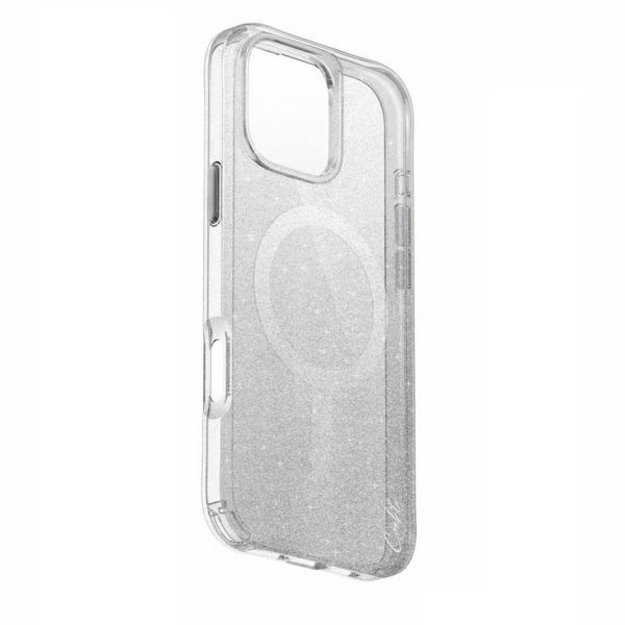 Uniq Coehl Lumino Magnetic Charging case for iPhone 16 Pro Max - silver 1