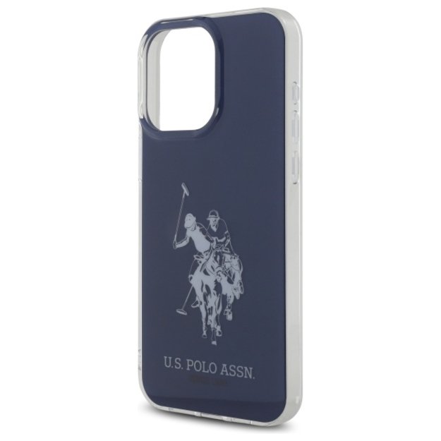 US Polo USHCP15XTPUHRBV iPhone 15 Pro Max 6.7&quot  blue/blue Shiny Big Logo 5