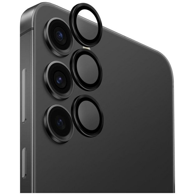 Uniq Optix Aluminum Camera Lens for Samsung Galaxy S25+ - Black