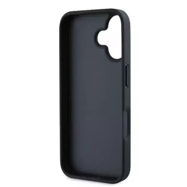 Karl Lagerfeld Monogram Karl Head Pin iPhone 16 Case - Black 6