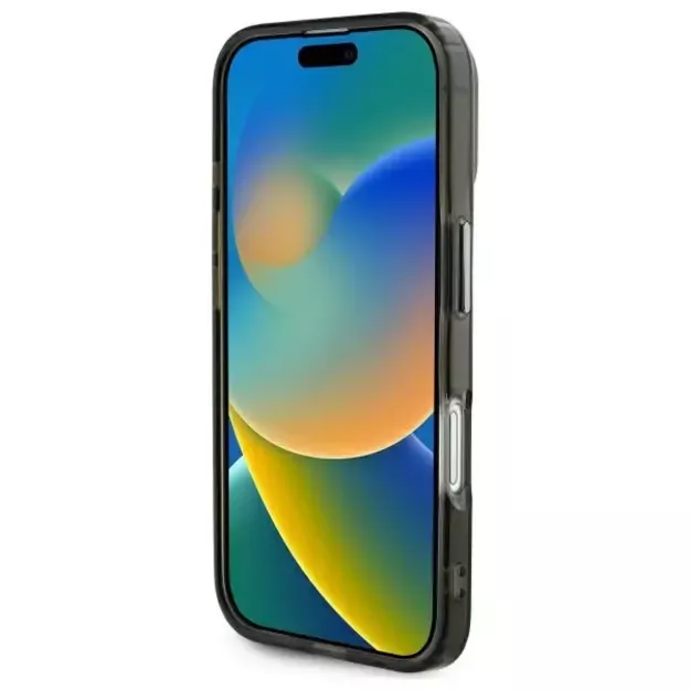 Karl Lagerfeld IML Metal Choupette Head MagSafe iPhone 16 Case - Black 4