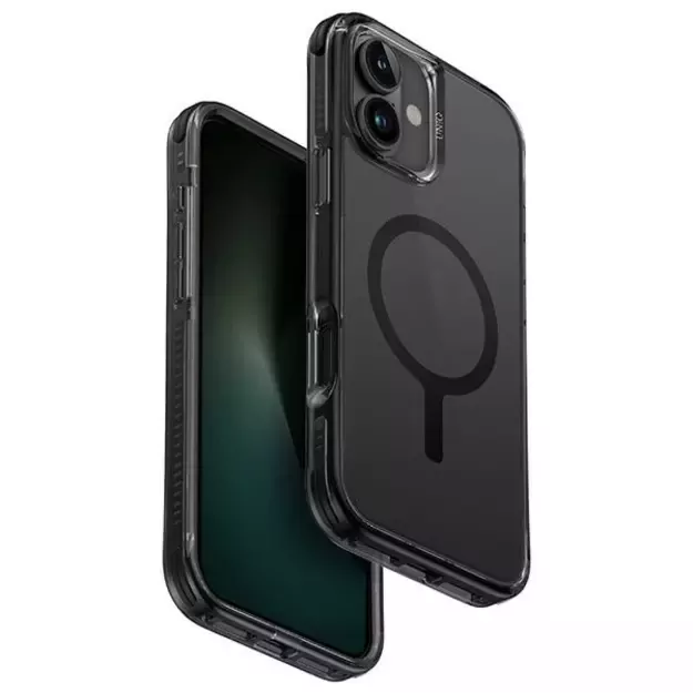 Uniq Combat iPhone 16 Plus 6.7&quot  case Magclick Charging black/carbon black
