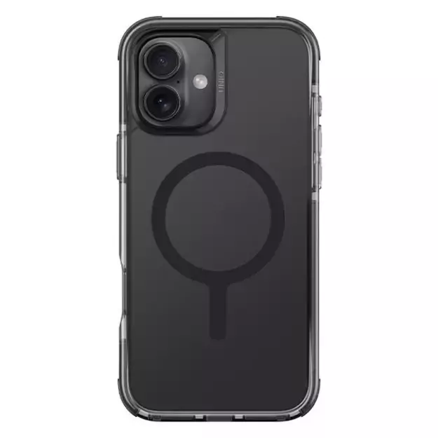 Uniq Combat iPhone 16 Plus 6.7&quot  case Magclick Charging black/carbon black 1
