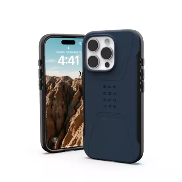 UAG Civilian Magsafe iPhone 16 Pro Case - Blue 2