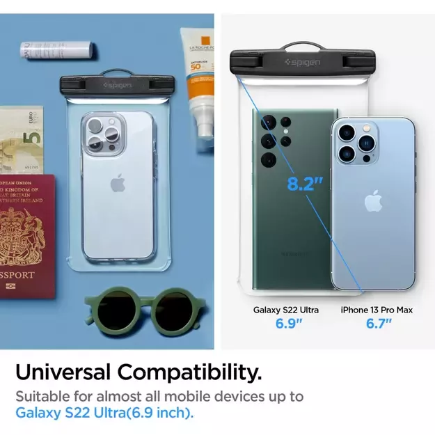 Spigen Aqua Shield A601 Case Waterproof IPX8 - Transparent 7