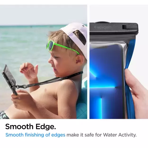 Spigen Spigen Aqua Shield A601 case waterproof IPX8 - black 2 pcs. 25