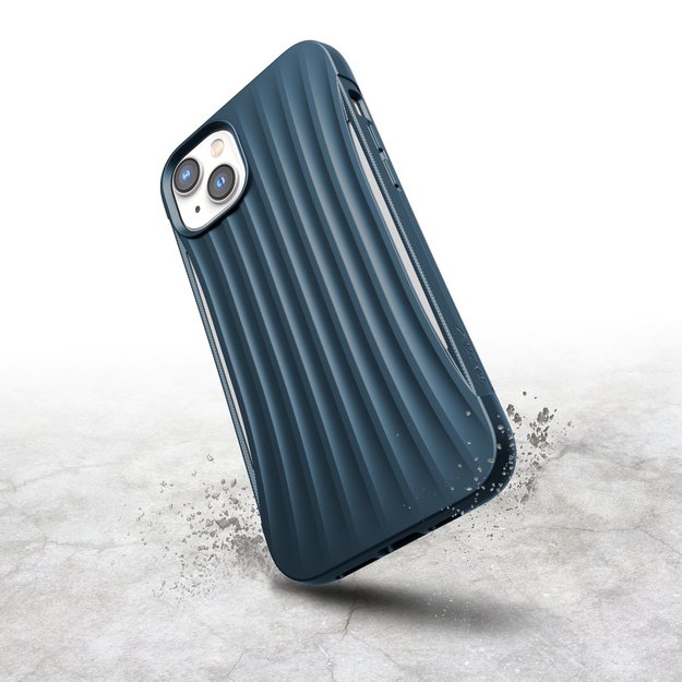 Raptic X-Doria Clutch Case iPhone 14 back cover blue 3