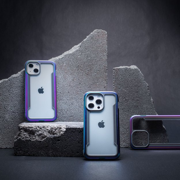 Raptic X-Doria Shield Case iPhone 14 Pro armored opal cover 13