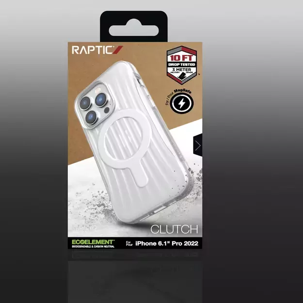 Raptic X-Doria Clutch Case iPhone 14 Pro with MagSafe back cover transparent 5