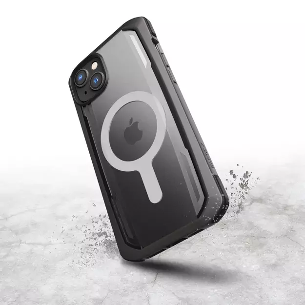 Raptic X-Doria Secure Case for iPhone 14 Pro with MagSafe armored cover black 17