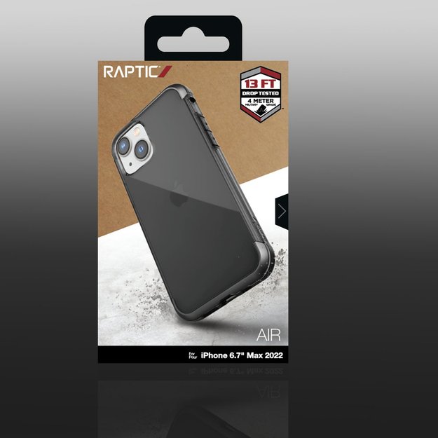 Raptic X-Doria Air Case iPhone 14 Plus armored cover gray 7