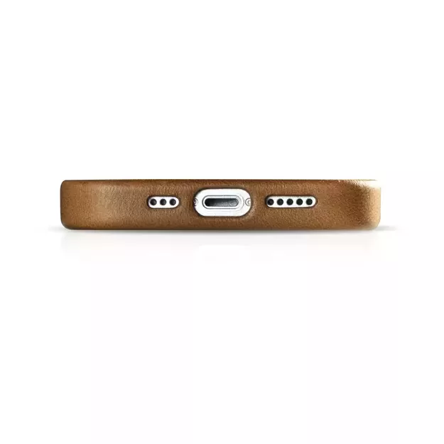 iCarer Oil Wax Premium Leather Case iPhone 14 Plus Magnetic Leather Case with MagSafe Brown (WMI14220703-TN) 16
