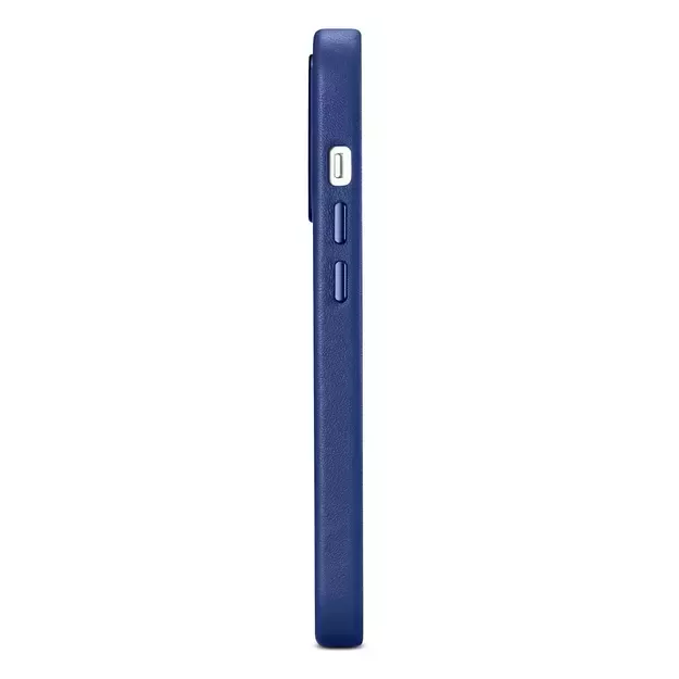 iCarer Case Leather Cover Genuine Leather Case for iPhone 14 Pro Max blue (WMI14220708-BU) (MagSafe compatible) 9