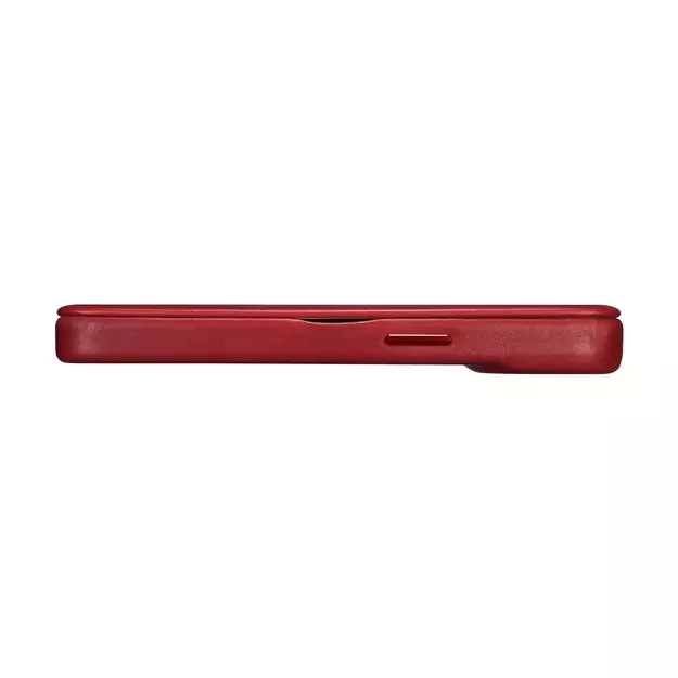 iCarer CE Oil Wax Premium Leather Folio Case iPhone 14 Plus Magnetic Flip Leather Folio Case MagSafe Red (AKI14220707-RD) 26