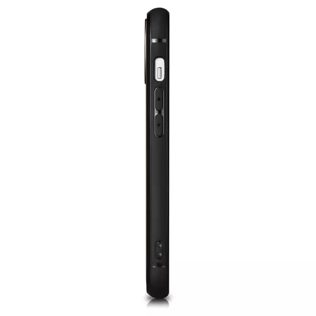 iCarer Leather Oil Wax case covered with natural leather for iPhone 14 Plus black (WMI14220719-BK) 18