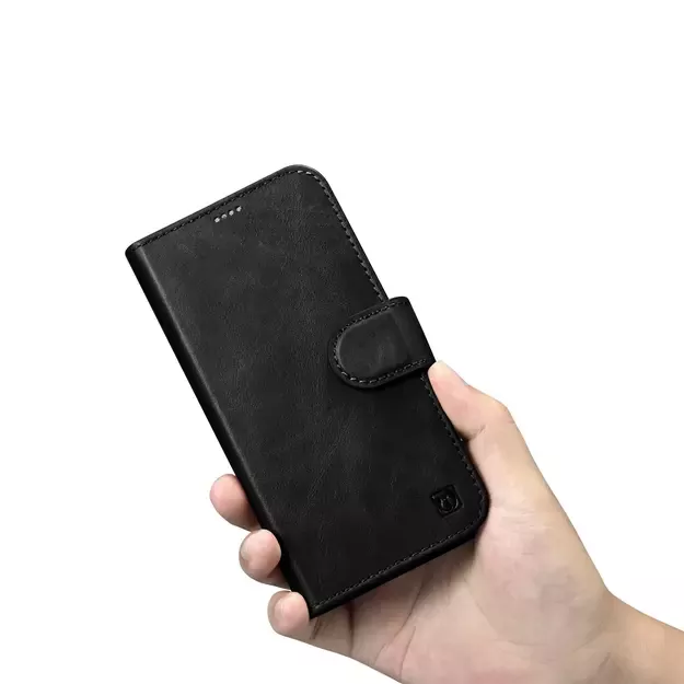 iCarer Oil Wax Wallet Case 2in1 Cover iPhone 14 Pro Leather Flip Cover Anti-RFID black (WMI14220722-BK) 21