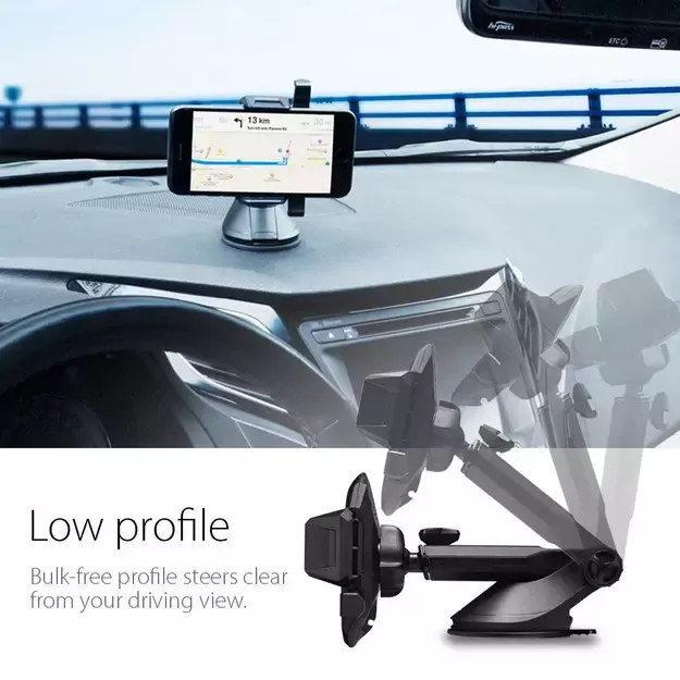 Spigen TS35 Car Cockpit Phone Holder - Black 13