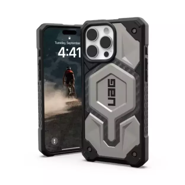 UAG Monarch Pro Case with MagSafe for iPhone 16 Pro Max - Titanium 2