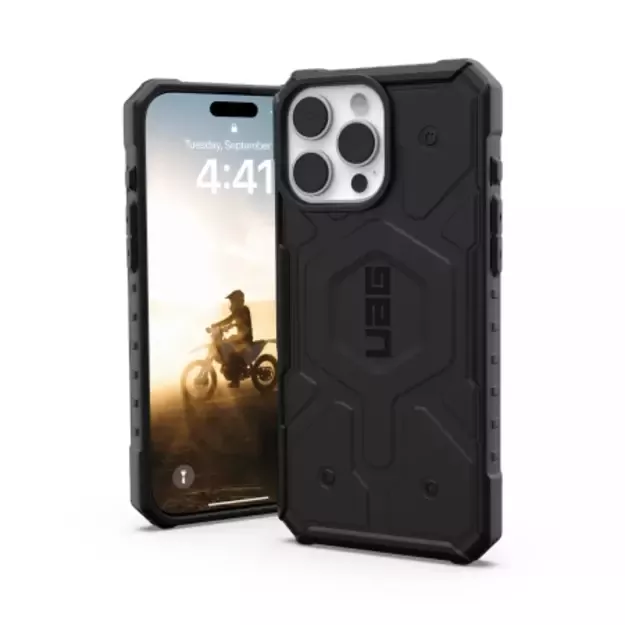 UAG Pathfinder Magsafe Case for iPhone 16 Pro Max - Black 2