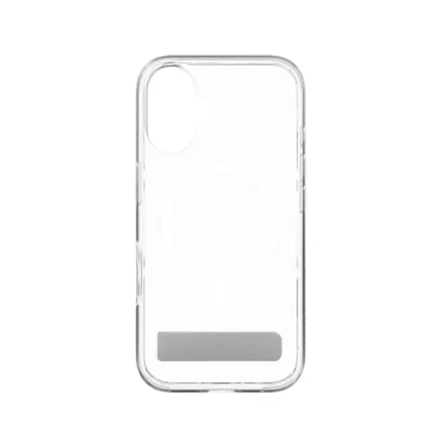 ZAGG Crystal Palace Snap Kickstand MagSafe Case for iPhone 16 - Clear